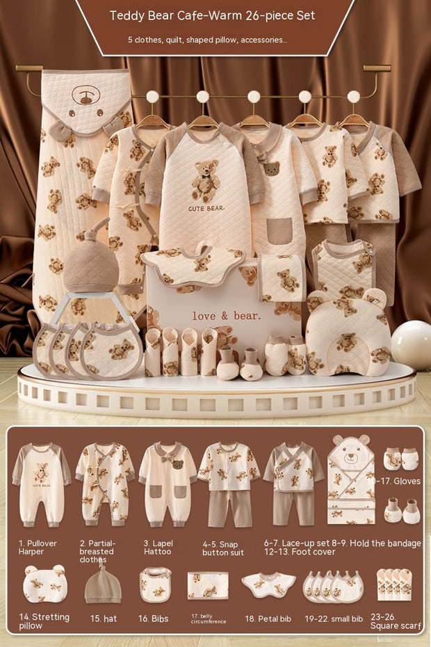 Newborn Gift Box Newborn Baby Meeting Etiquette Clothes Suit