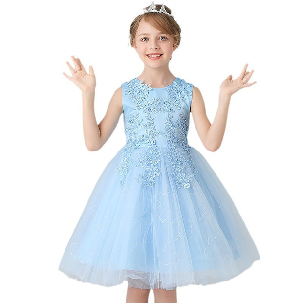 Children's Sleeveless Pettiskirt Dress