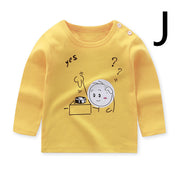 Baby Clothes Boys And Girls Cotton Long-sleeved T-shirt