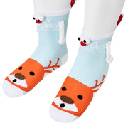 Mid Tube Christmas Couple Socks