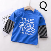 Baby Clothes Boys And Girls Cotton Long-sleeved T-shirt