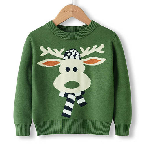 Children's Sweaters  Christmas Long Sleeves