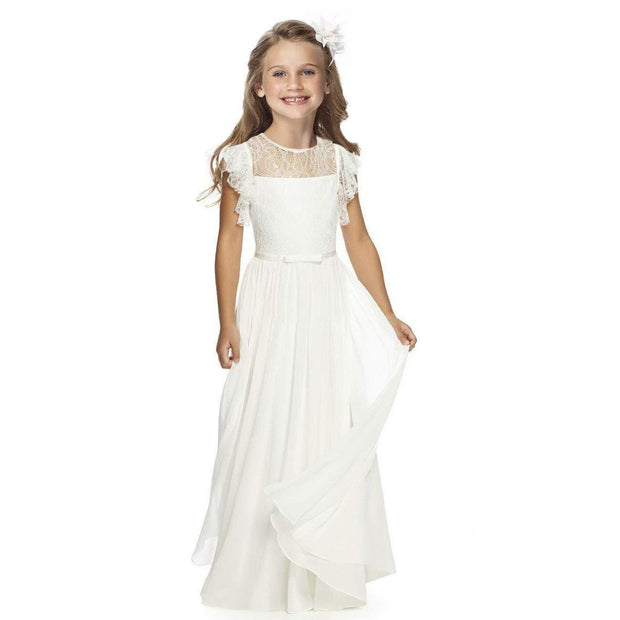 European And American Fashion Children's Lace Hollow Dress