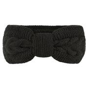 Women's Fleece-lined Wool Bow Hair Band