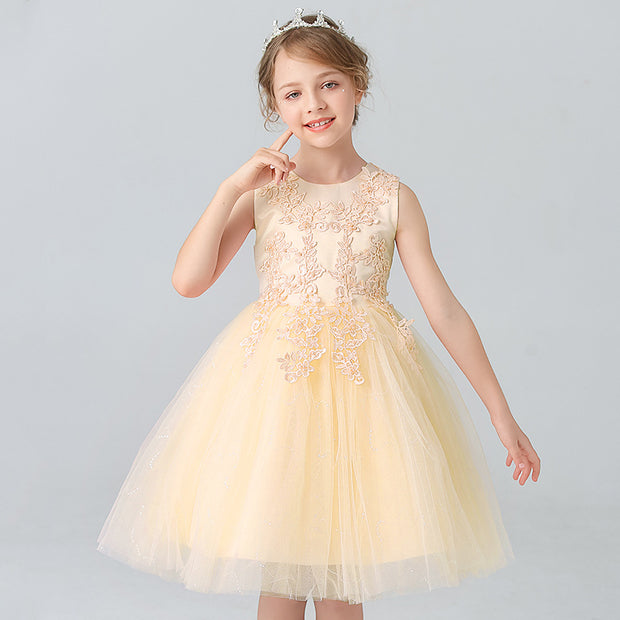 Children's Sleeveless Pettiskirt Dress