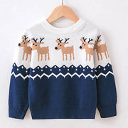 Children's Sweaters  Christmas Long Sleeves