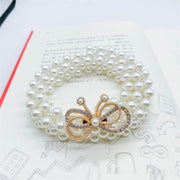 Women's White Pearl Waist Chain Decoration