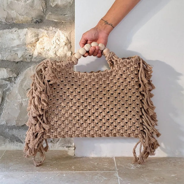 Woven Women's Crossbody Mini Phone Bag