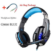 Wired Gaming Headset Headphones Surround Sound Deep Bass Stereo Casque Earphones With Microphone