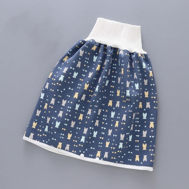 Baby leak-proof bed wetting skirt