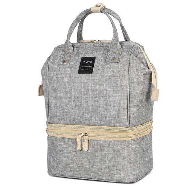 Detachable mother and baby bag