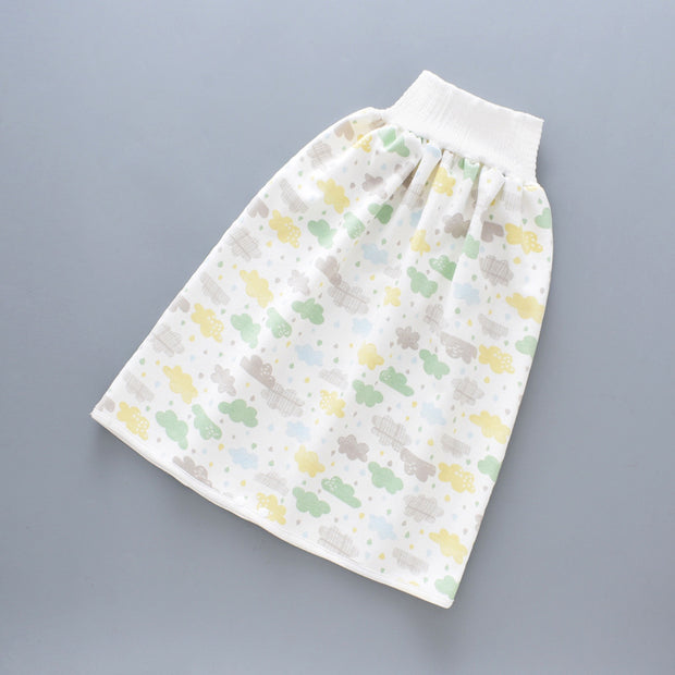 Baby leak-proof bed wetting skirt