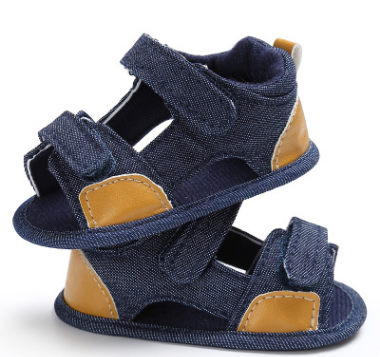 Denim baby Velcro sandals toddler shoes baby shoes