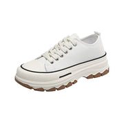 Spring And Autumn Low-top Lace-up Casual Shoes Women's