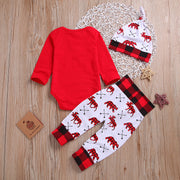 Girls' Christmas suit