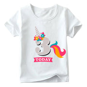 Children's Birthday Digital Printed Short-sleeved T-shirt