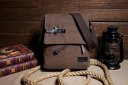 Casual canvas satchel, wind outdoor men shoulder bags wholesale