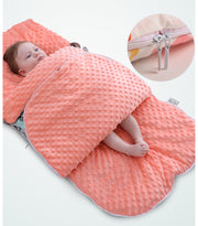 Newborn Baby Blanket Warm Fleece Stroller Cover Quilt