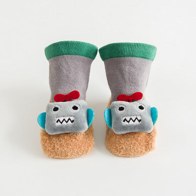 Stitching doll socks baby baby floor socks