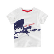 Children's Wear Summer New Korean Children's Boys Cotton T-shirt Men's Treasure In Children's Short Sleeves