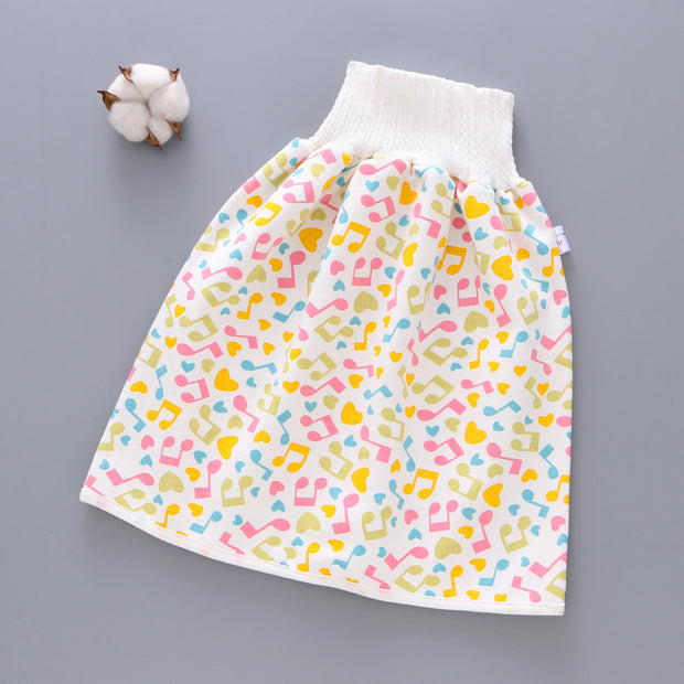 Baby leak-proof bed wetting skirt