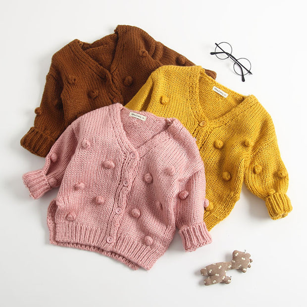 Baby knitted cardigan jacket