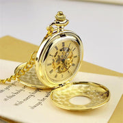 Mechanical Pocket Watch Retro Men And Women Gift Souvenir Pocket Watch