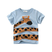 Children's Clothing Boys Short-sleeved T-shirt Fashion Brand Clothing