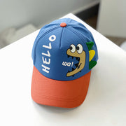 Children's Cartoon Color Matching Baseball Cap