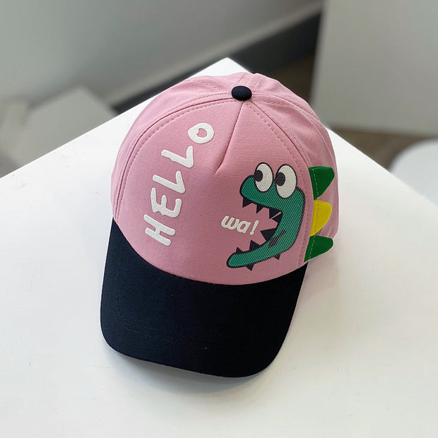 Children's Cartoon Color Matching Baseball Cap