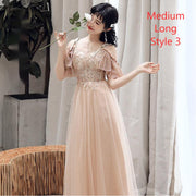 Bridesmaid Dress Temperament Sisterhood Wedding Dresses