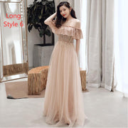 Bridesmaid Dress Temperament Sisterhood Wedding Dresses