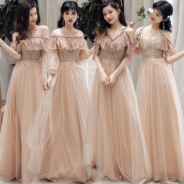 Bridesmaid Dress Temperament Sisterhood Wedding Dresses