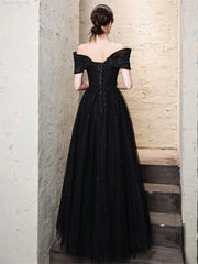 Temperament French Light Luxury Long Evening Dress