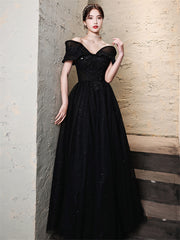 Temperament French Light Luxury Long Evening Dress