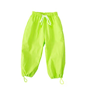 Childrens Pants Boys Spring and Autumn Loose Wide-Leg PantsGirlsTrousersKorean Style Sports PantsLarge Childrens Casual PantsG