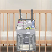 Baby Hanging Bag Diaper Bedside Storage Hanging Bag Clothes Finishing Storage Bag Oxford Cloth Storage Hanging Bag