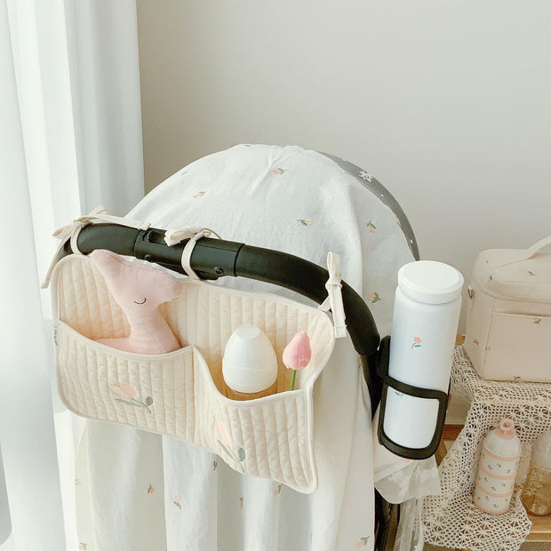 Crib Storage Hanging Bag Stroller Bag Diapers Diapers Feeding Bottle Baby Toy Storage Bag Storage Bag