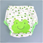 Summer Embroidered Baby Cotton Learning Pants  Diaper Pocket  Waterproof Training Pants  Leak-Proof Breathable Bread Pants