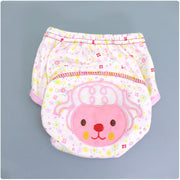 Summer Embroidered Baby Cotton Learning Pants  Diaper Pocket  Waterproof Training Pants  Leak-Proof Breathable Bread Pants