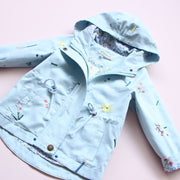 Children's Embroidered Windbreaker Jacket