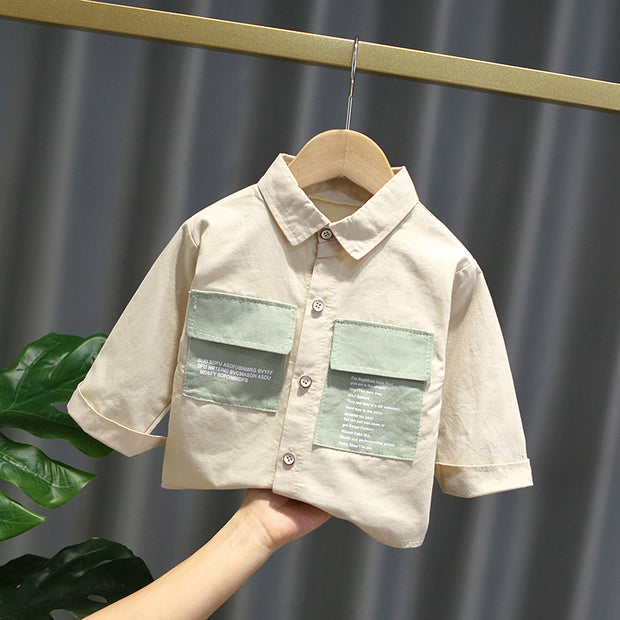 Pure Cotton Thin Children'S Spring And Autumn Children'S Clothing