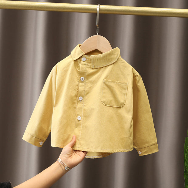 Pure Cotton Thin Children'S Spring And Autumn Children'S Clothing