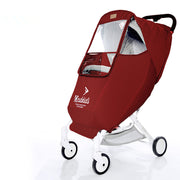 Universal baby carriage rain cover