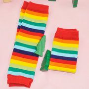 Cotton Four Seasons Rainbow Striped Children's Socks