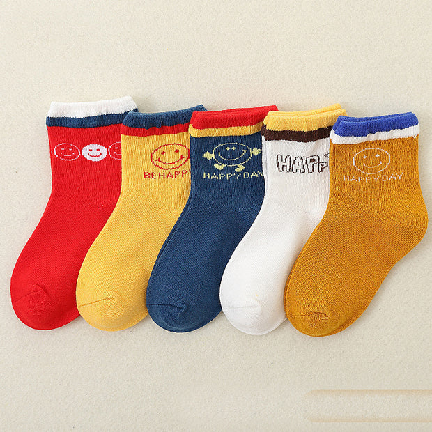 Children's cotton socks