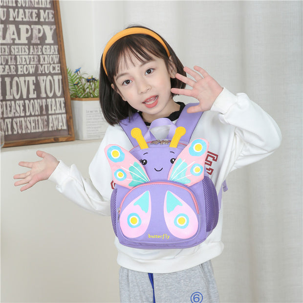 Baby Cute Cartoon Burden Reduction Anti-Lost Backpack