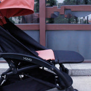 Baby carriage extension pedal