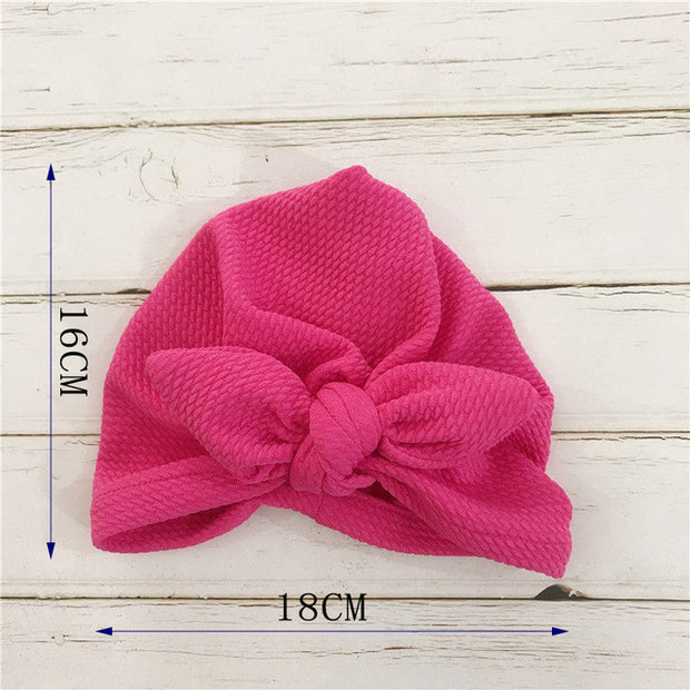 Knot Bow Baby Headbands Toddler Headwraps 6m-18m Baby Turban