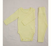 Children's Clothing Spring Baby Jumpsuit High Waist Belly Protection Pants Suit